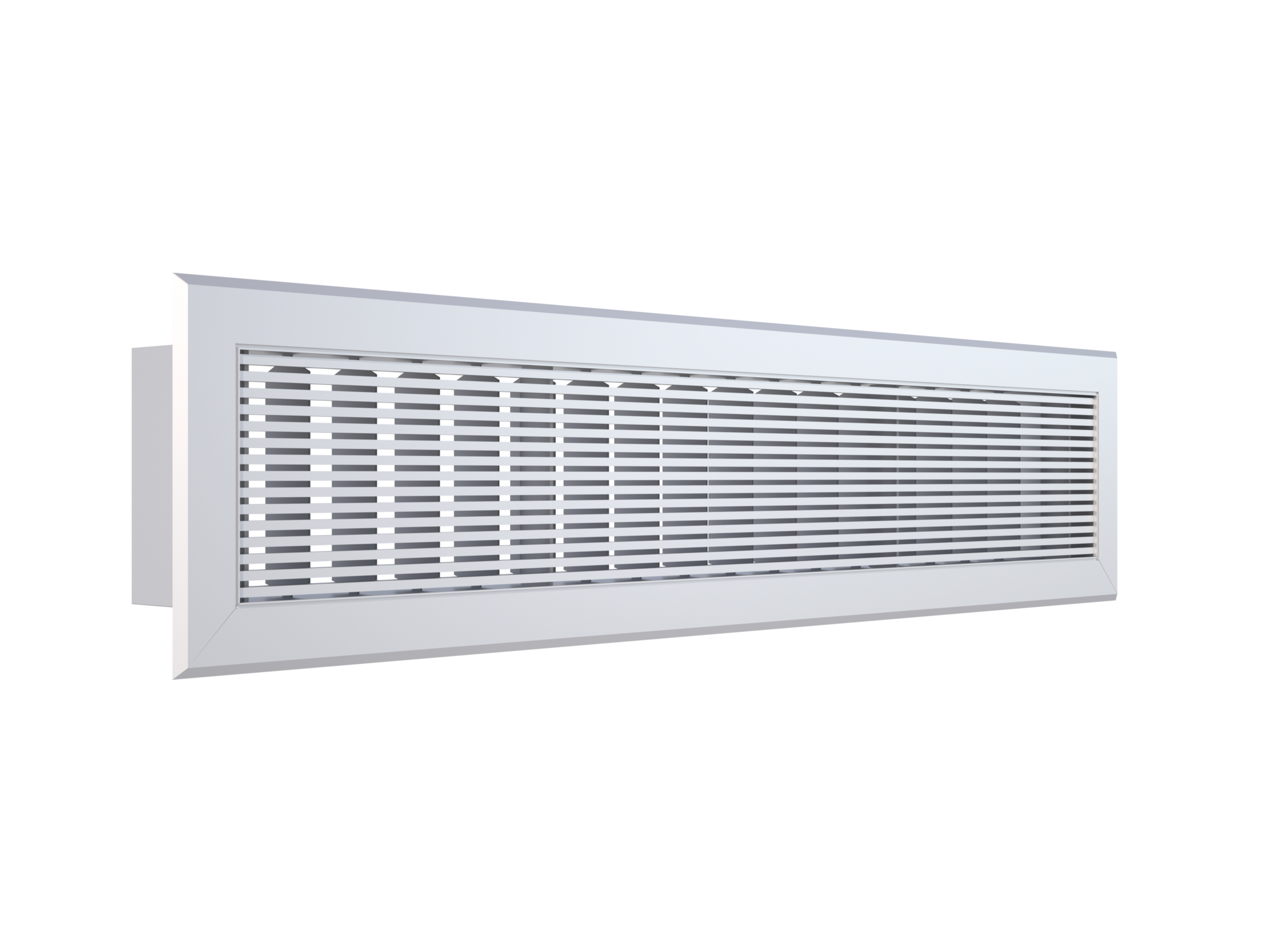 Holyoake LD-600SD Linear Bar Grille with 0-degree air discharge and 6mm blade spacing with rear adjustable blades