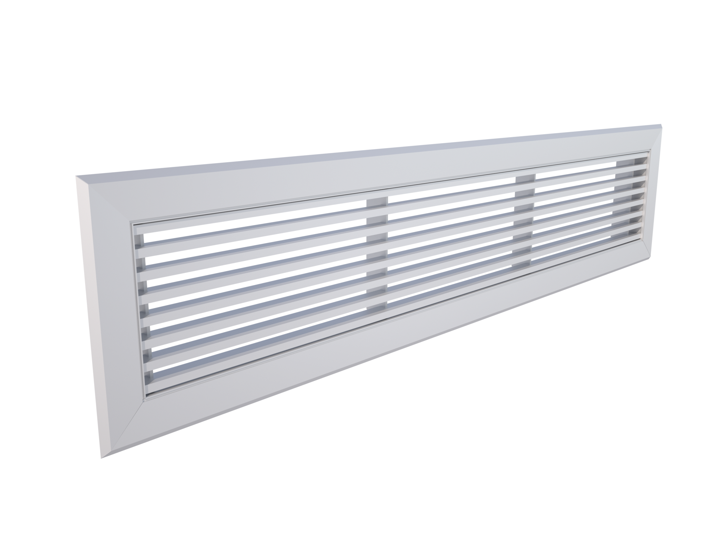Holyoake LDH-1200 Linear Bar Grille with 0-degree air discharge and 12mm blade spacing